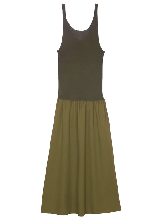 THE FRANKIE SHOP-ILIYA DROP WAIST MAXI DRESS-
