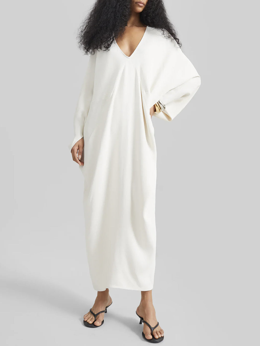 THE FRANKIE SHOP-LILIA KAFTAN DRESS-