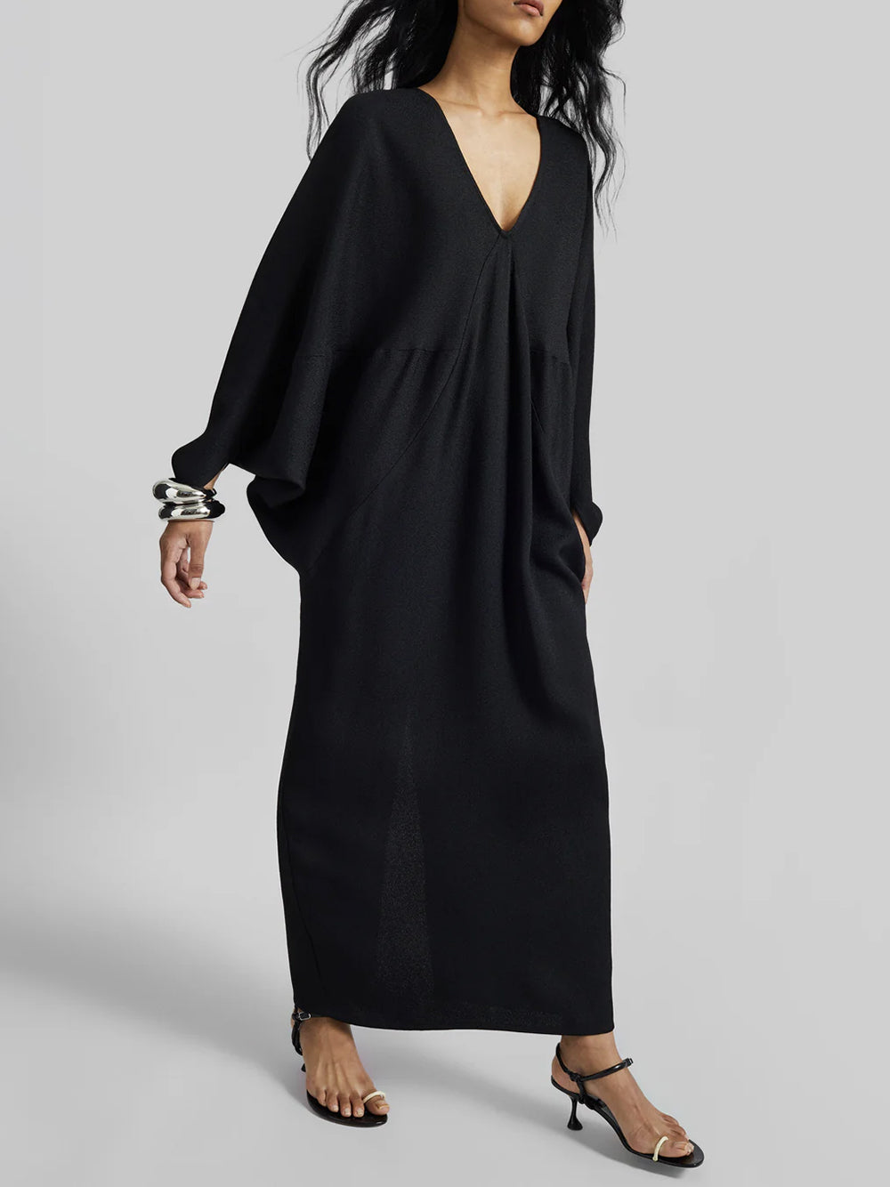 THE FRANKIE SHOP-LILIA KAFTAN DRESS-