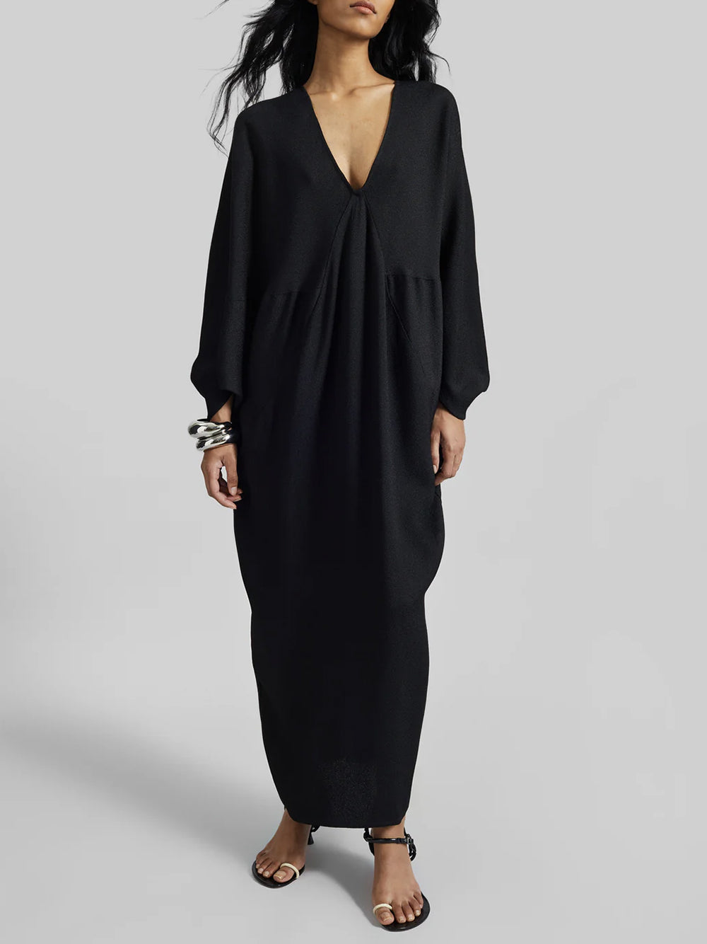 THE FRANKIE SHOP-LILIA KAFTAN DRESS-