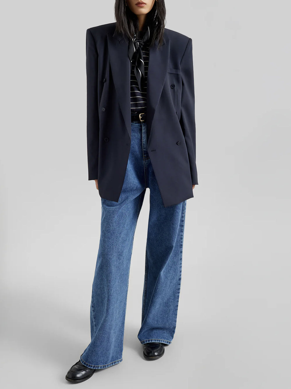 THE FRANKIE SHOP-MONTEREY STRUCTURED BLAZER-