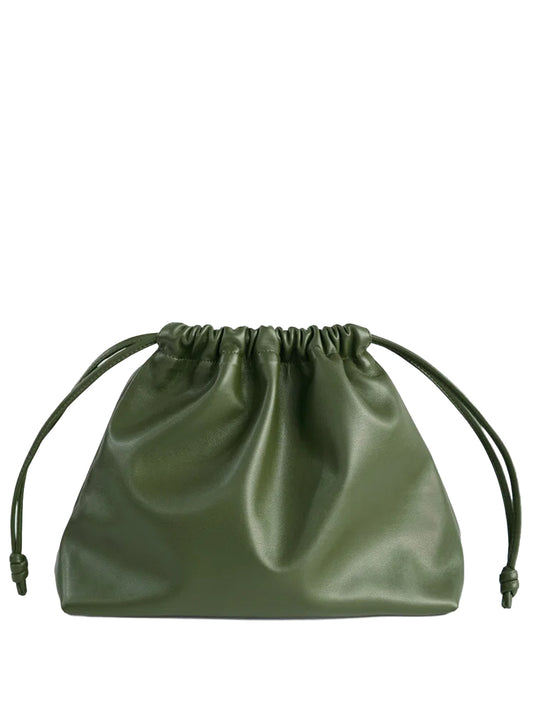 THE FRANKIE SHOP-MORGAN LEATHER SMALL POUCH-