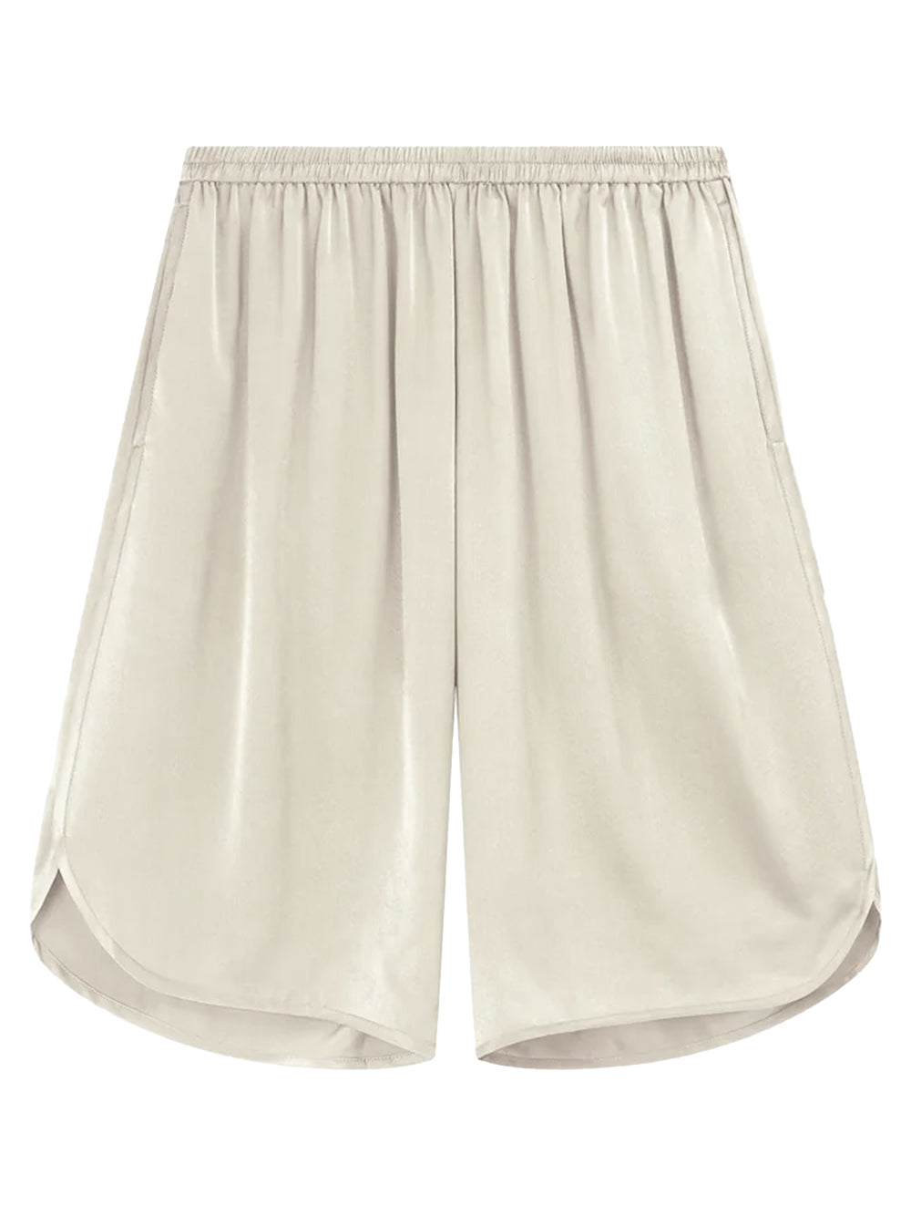 THE FRANKIE SHOP-NELIS SATIN BERMUDA SHORTS-
