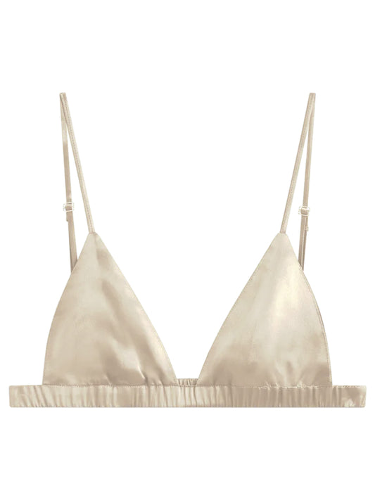 THE FRANKIE SHOP-NINA SATIN BRALETTE-