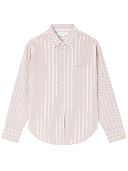 THE FRANKIE SHOP-OANA COTTON PADDED SHIRT-