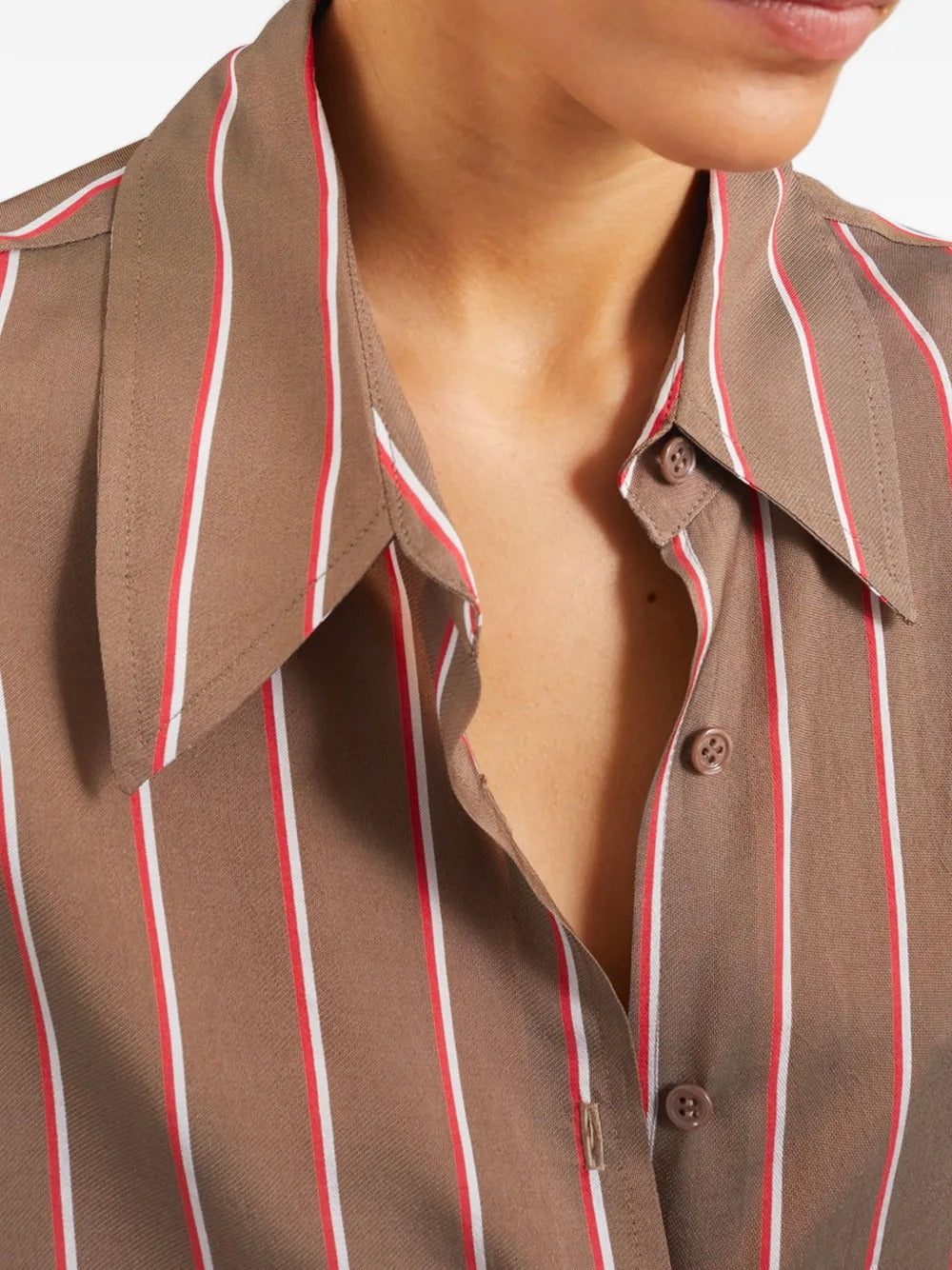THE FRANKIE SHOP-PERI FLUID SHIRT-