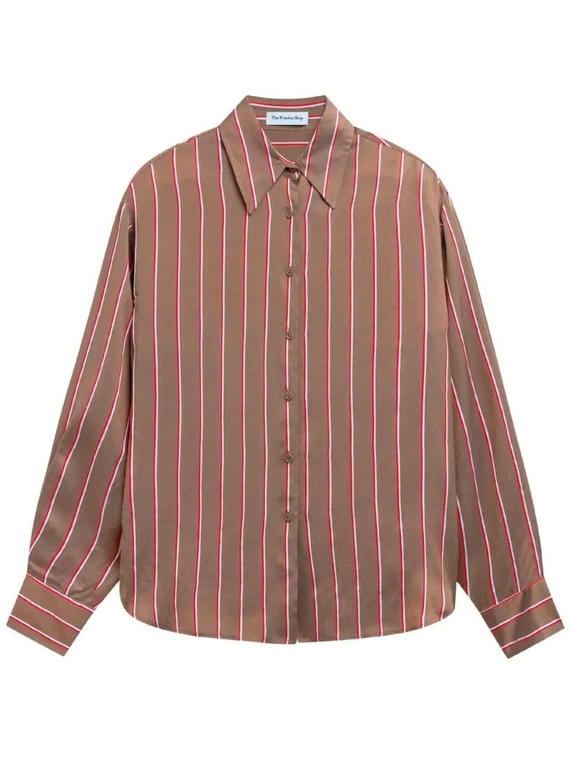 THE FRANKIE SHOP-PERI FLUID SHIRT-