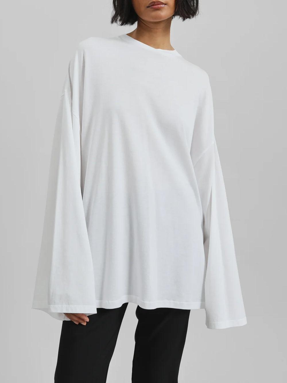 THE FRANKIE SHOP-RIO OVERSIZED SLEEVE TEE-