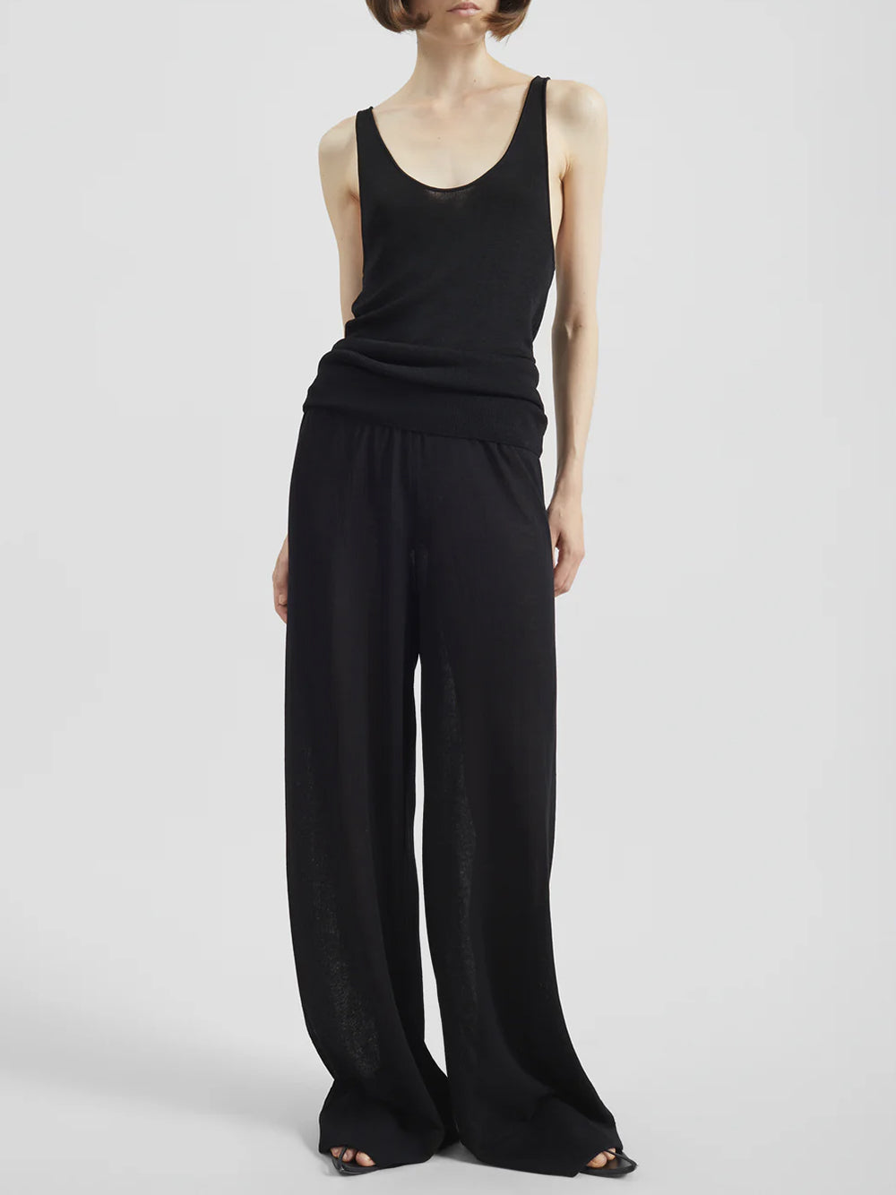 THE FRANKIE SHOP-RIVO KNIT TANK TOP-