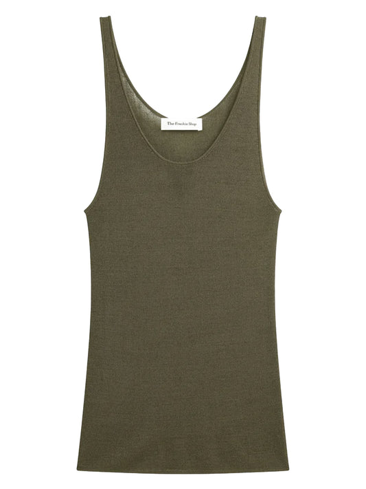 THE FRANKIE SHOP-RIVO KNIT TANK TOP-