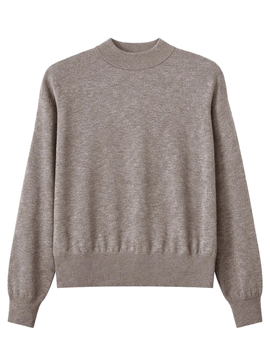 THE FRANKIE SHOP-RUE PADDED HIGH NECK SWEATER-