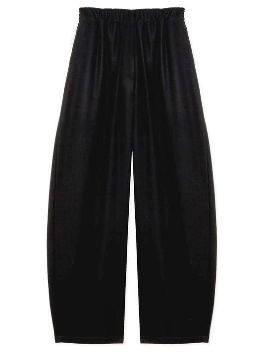 THE LATEST-DORA FLANNEL WOOL TROUSERS-