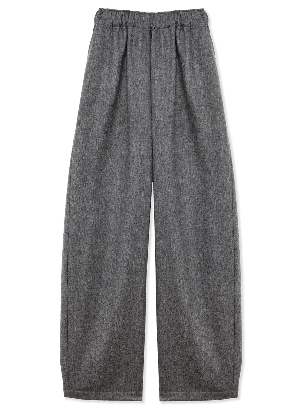 THE LATEST-DORA FLANNEL WOOL TROUSERS-