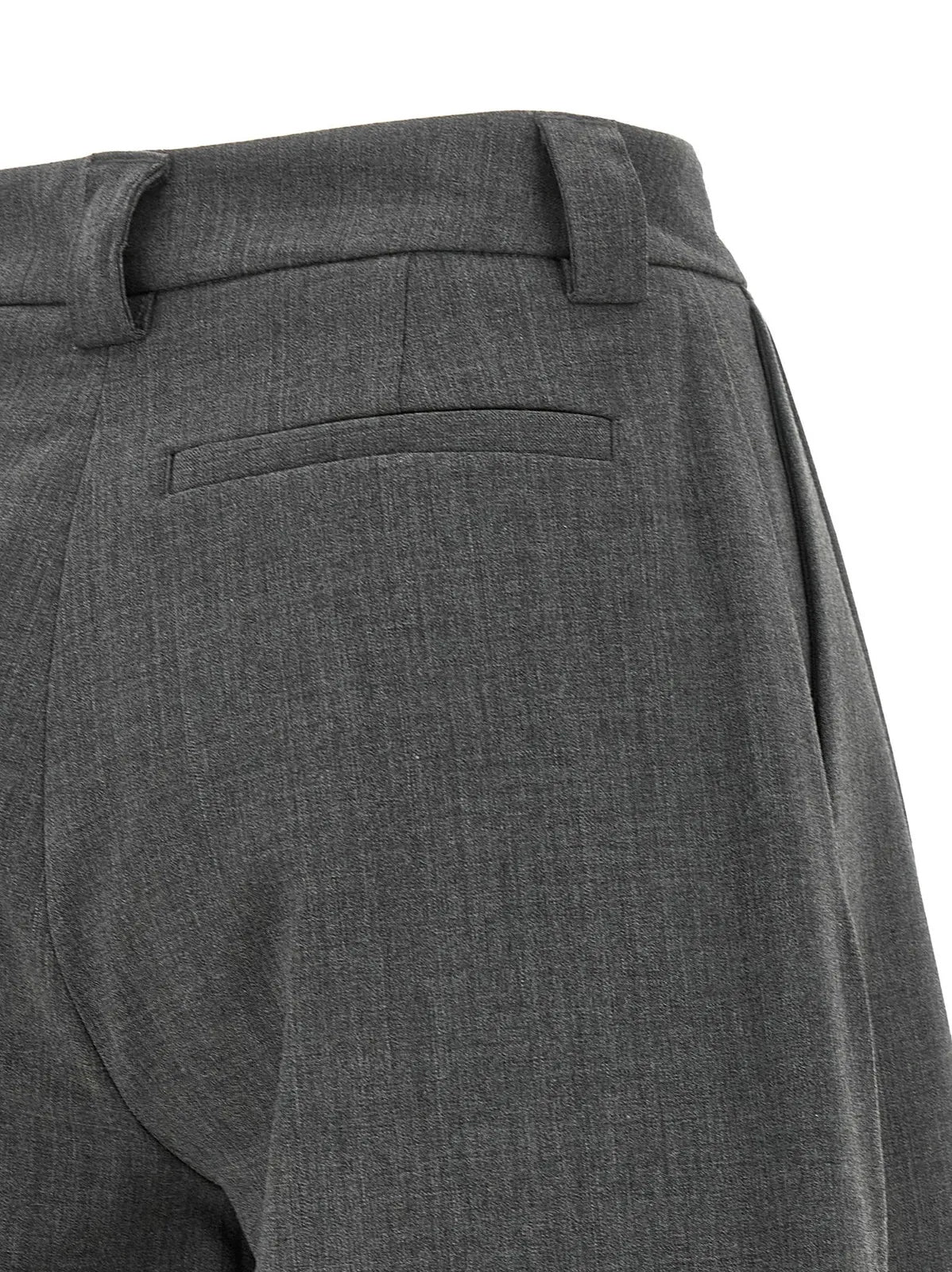 THE LATEST-E-Dakota 3120 pleated wide-leg pants-
