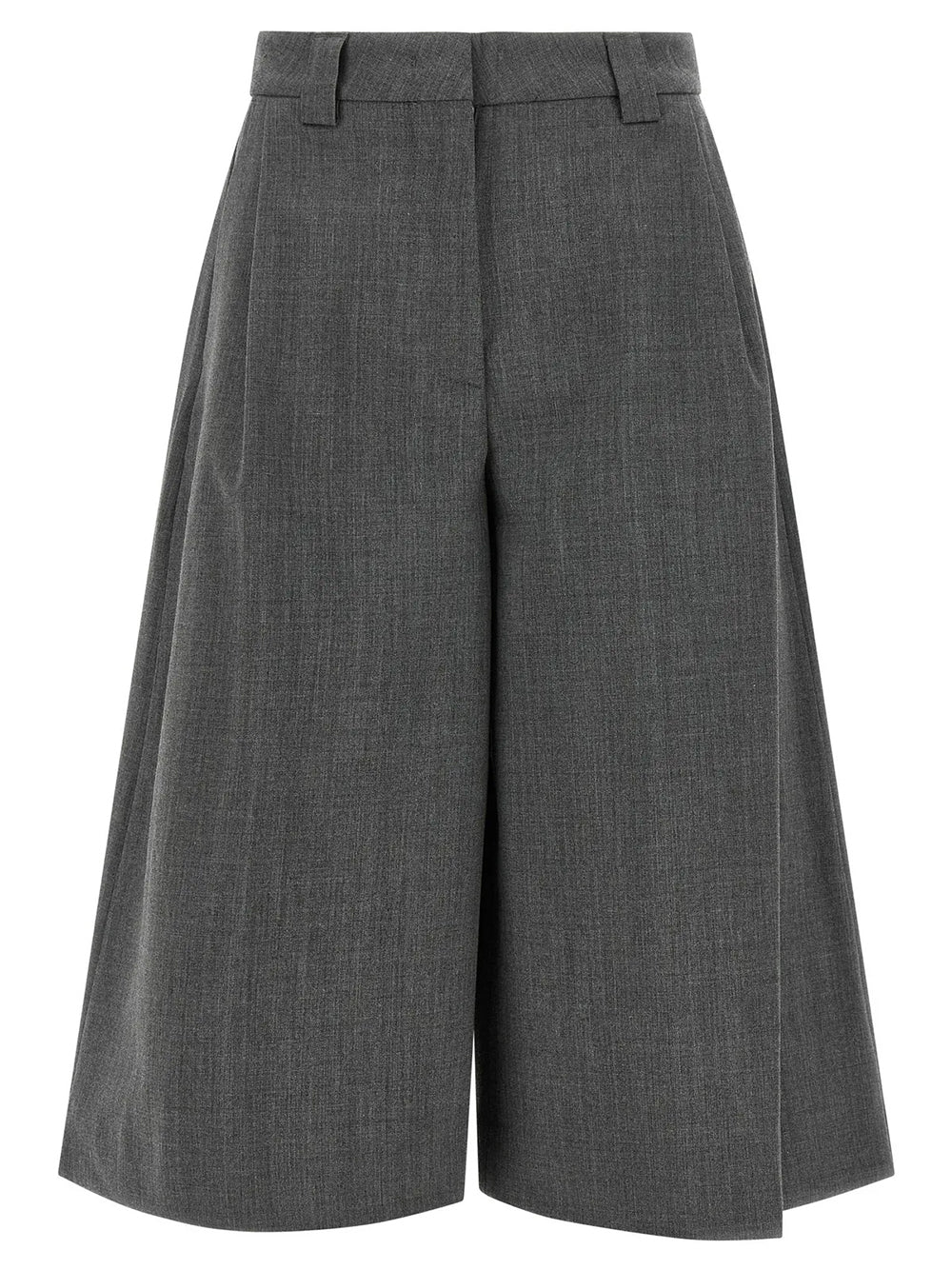 THE LATEST-E-Dakota 3120 pleated wide-leg pants-