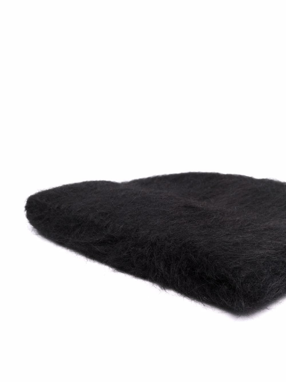 TOTEME-Alpaca Knit Beanie-214877757 BLACK 200