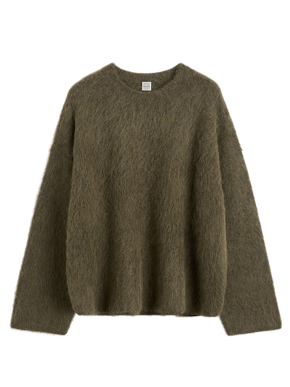 Boxy alpaca knit