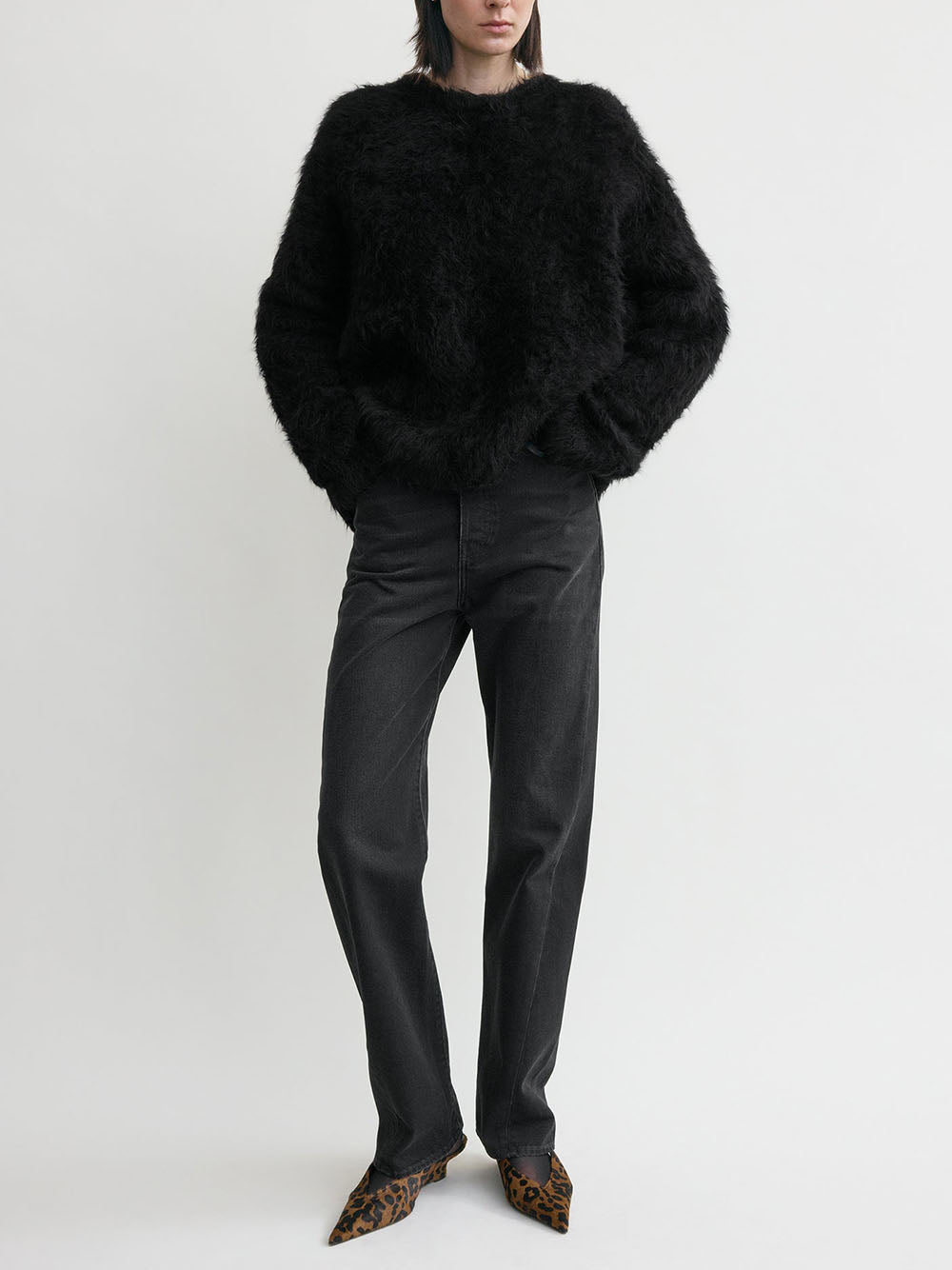 TOTEME-Boxy alpaca knit-