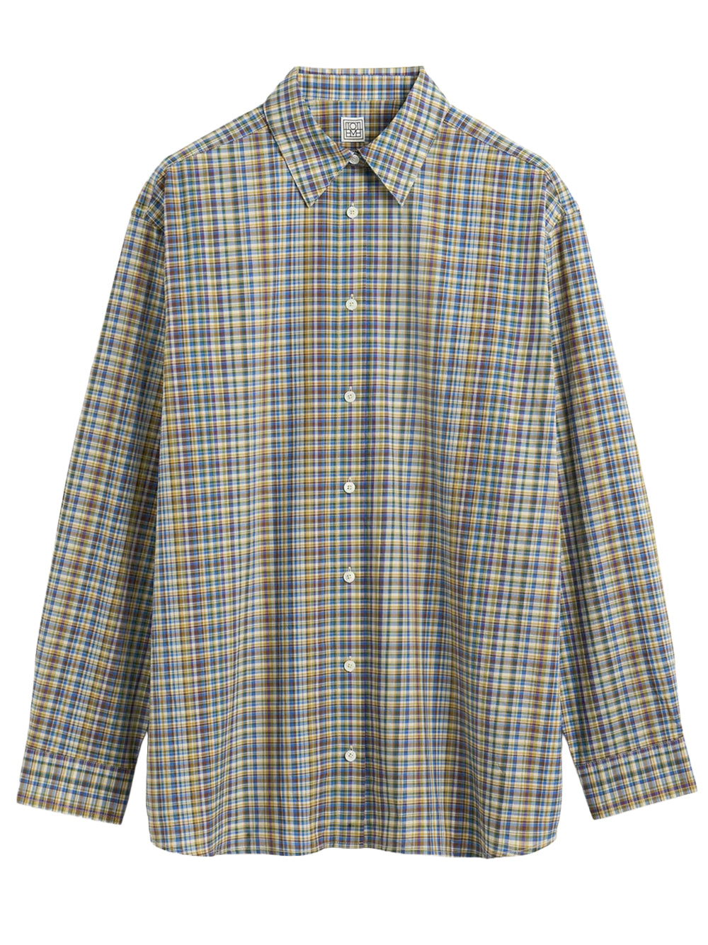 TOTEME-Classic check shirt-