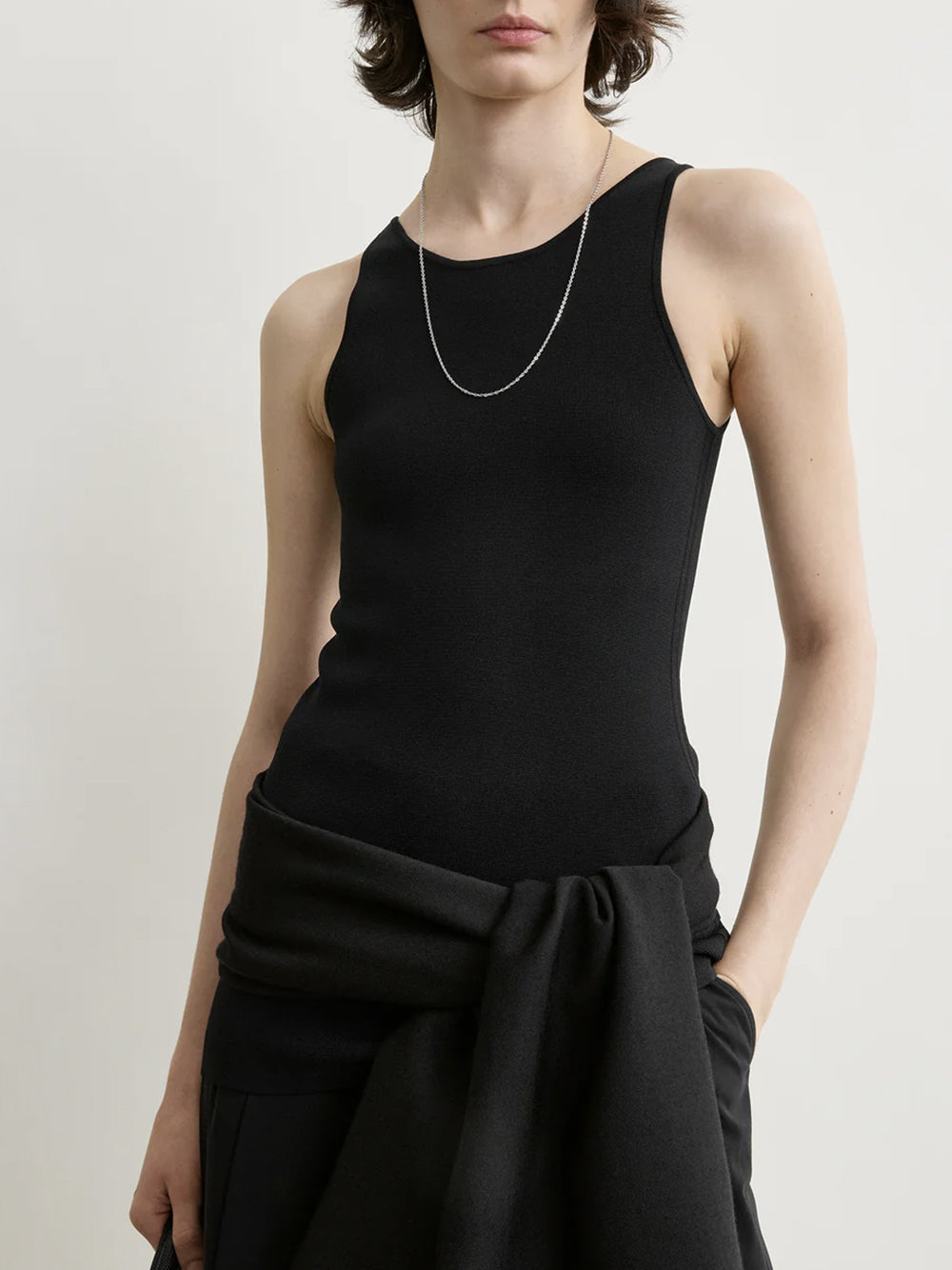 TOTEME-Classic compact knit tank-