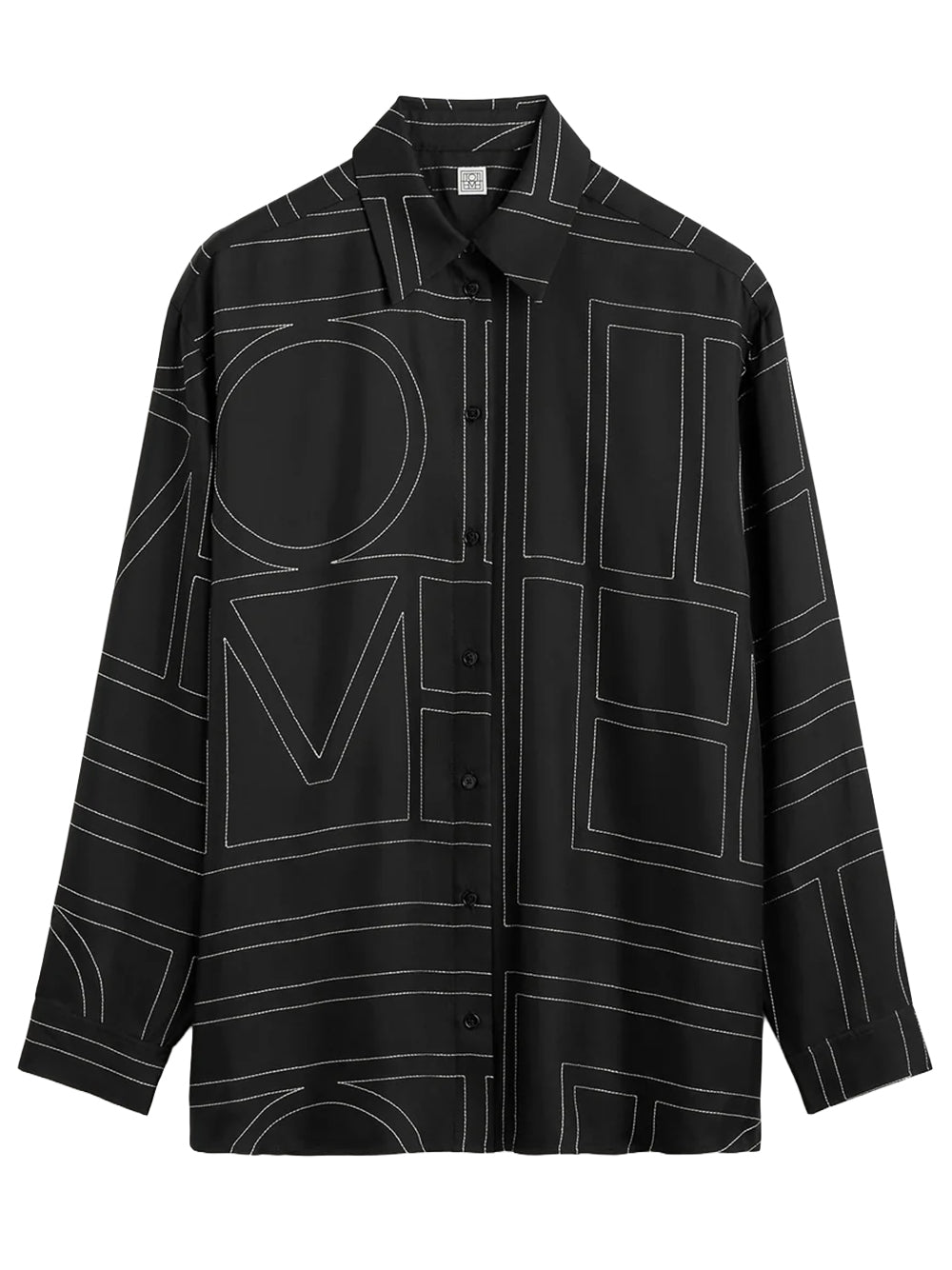 TOTEME-Classic embroidered shirt-