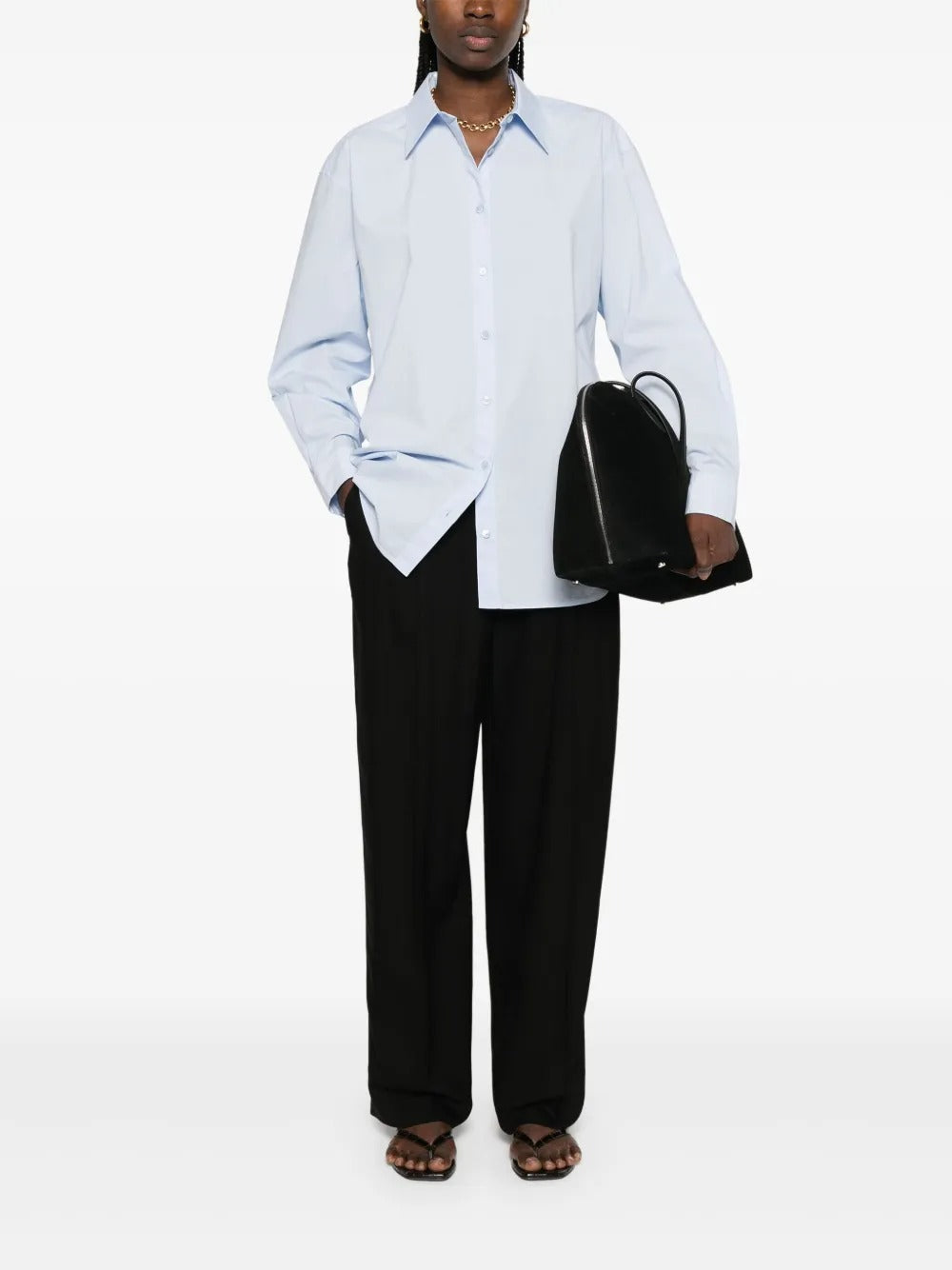 TOTEME-Classic Tumbled Shirt-