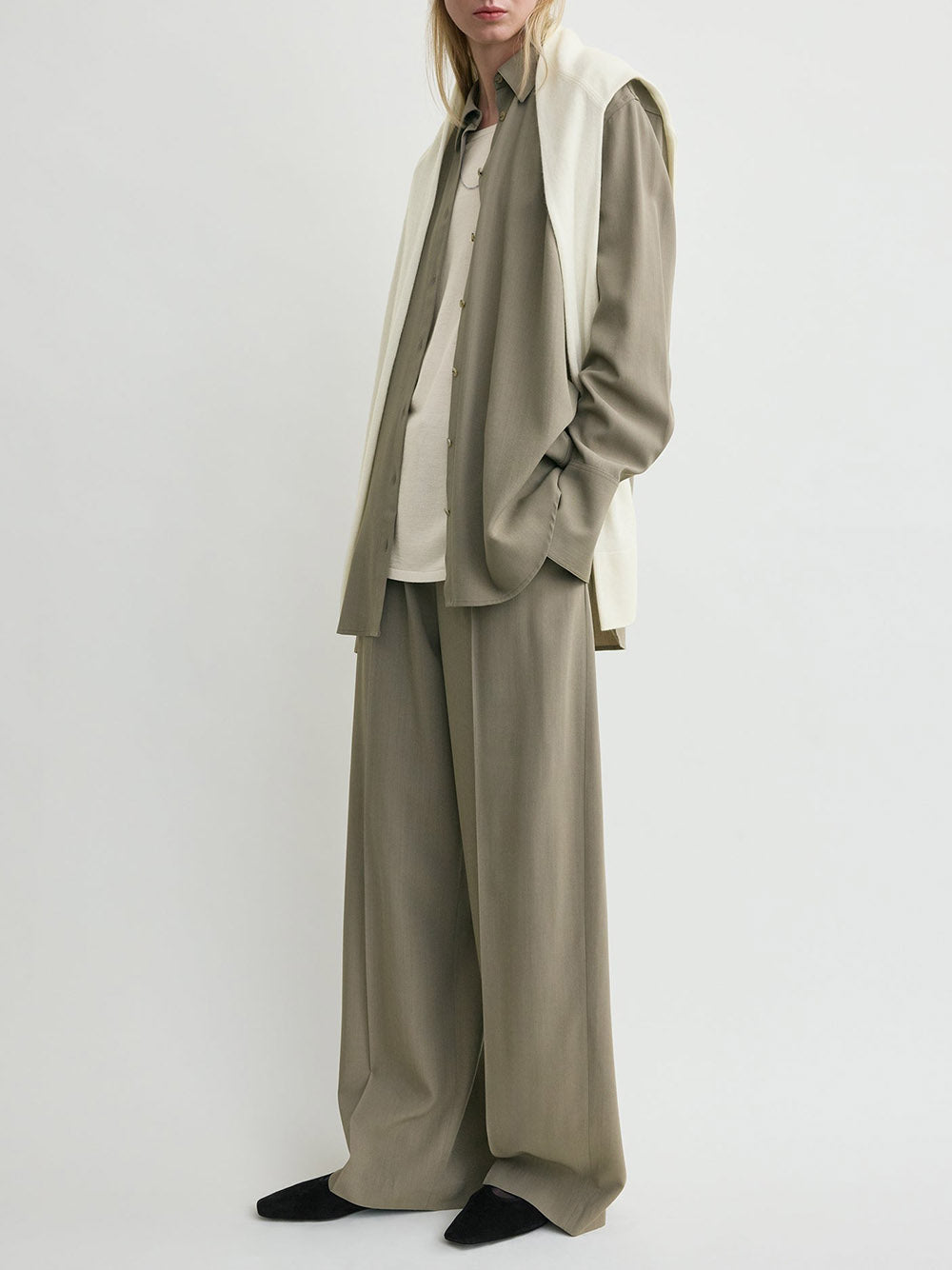 TOTEME-Classic tuxedo shirt-