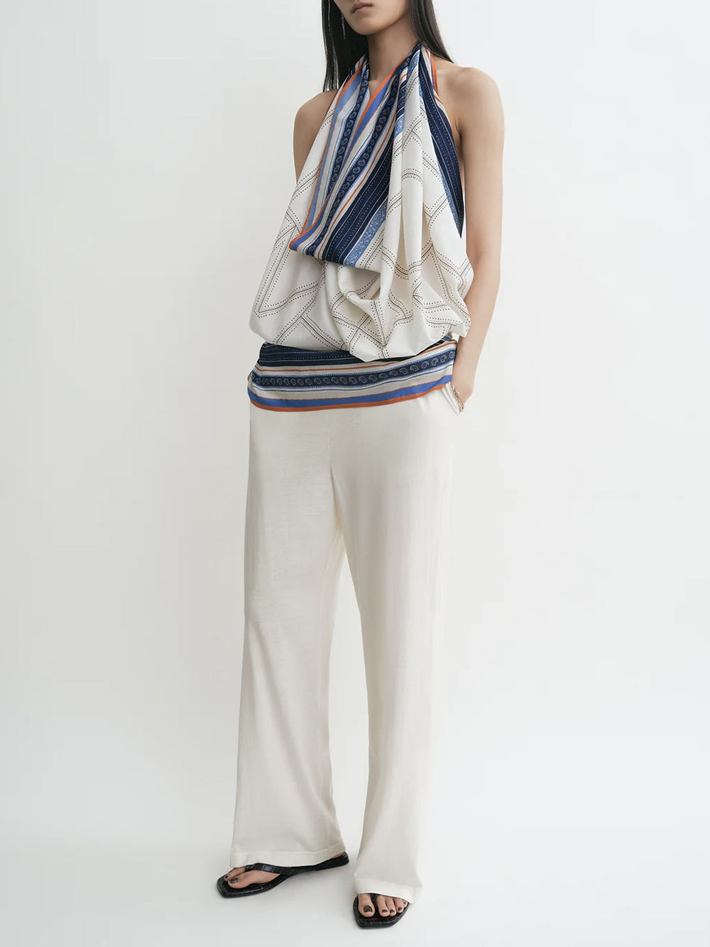 TOTEME-Collector sarong/NAP-