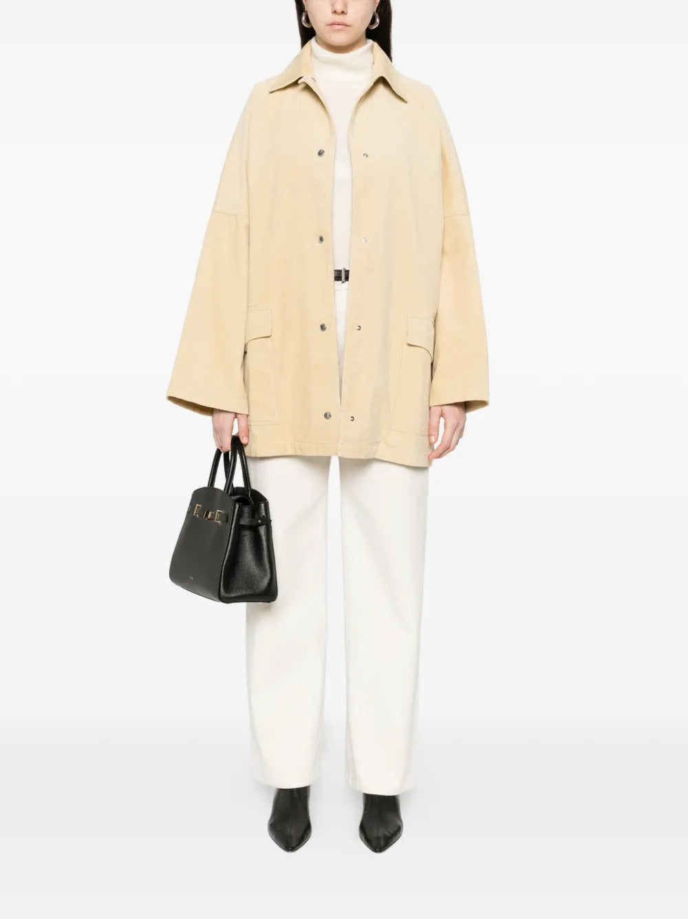 TOTEME-Cord overshirt jacket-261WRO0269FB0554 BEIGE 72 – Dope