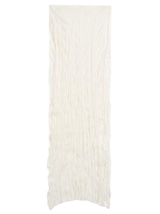 TOTEME-Crinkled knit skirt-