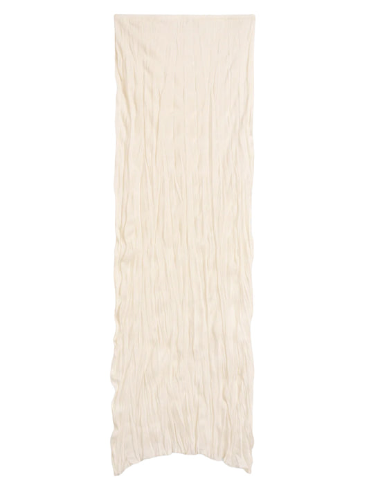 TOTEME-Crinkled knit skirt-