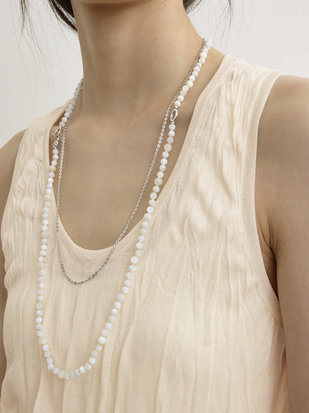 TOTEME-Crinkled knit tank-