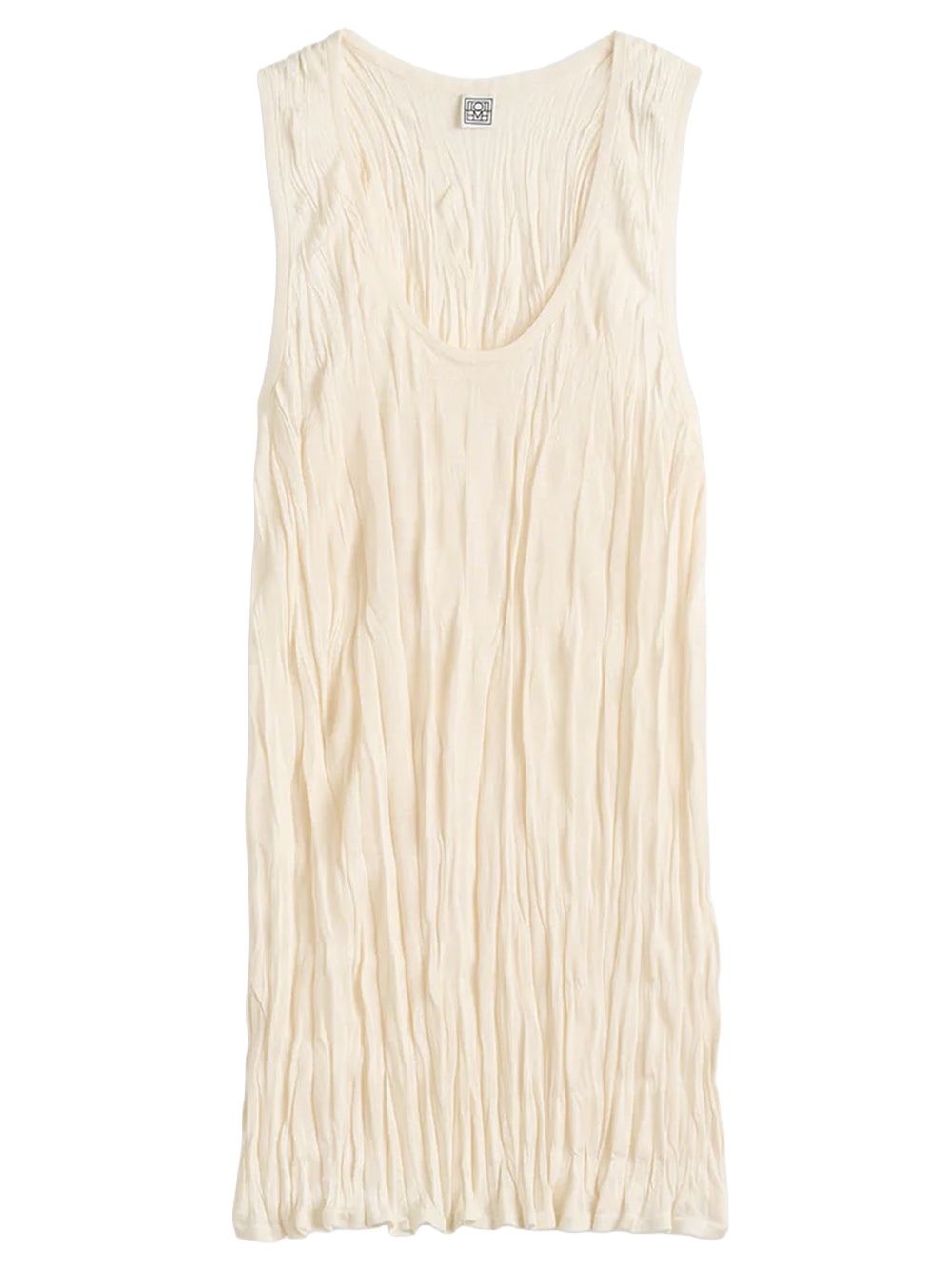 TOTEME-Crinkled knit tank-
