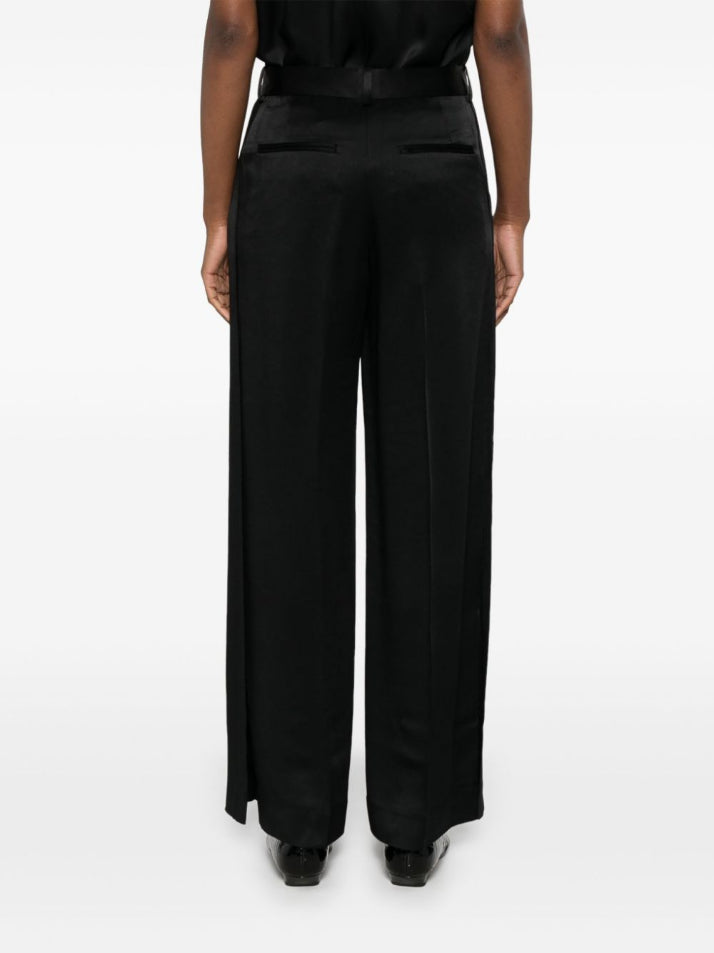 TOTEME-Cuff-slit trousers-