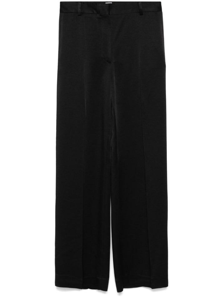 TOTEME-Cuff-slit trousers-