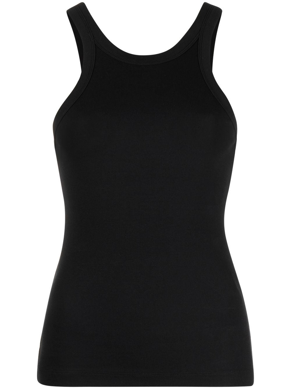 TOTEME-Curved Rib Tank-211437772 BLACK 200