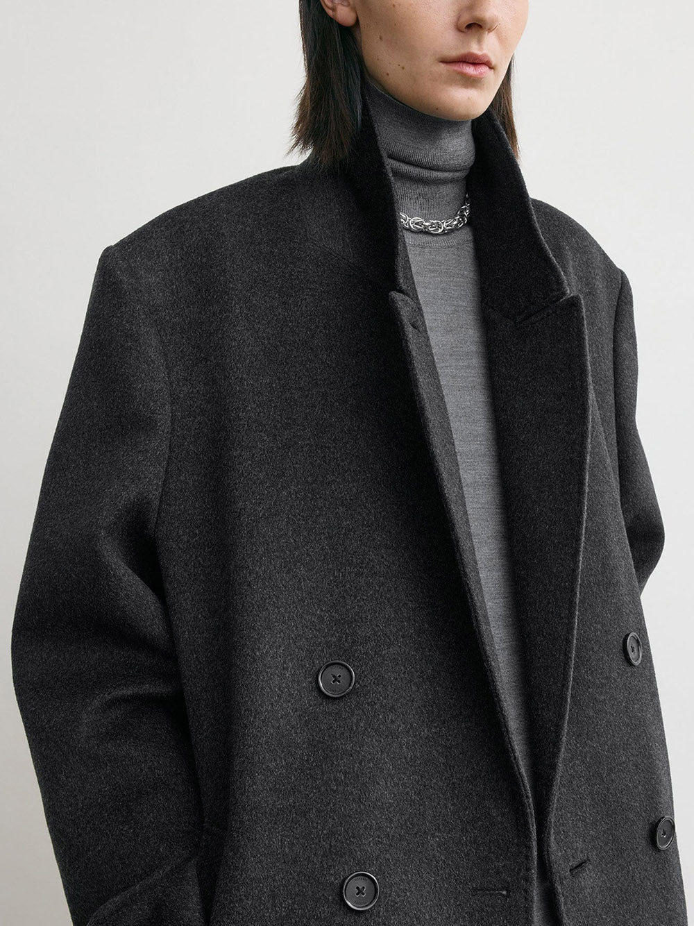 TOTEME-Double-breasted cashmere coat-