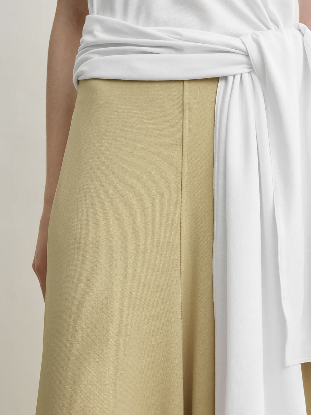 TOTEME-Flared jersey skirt-