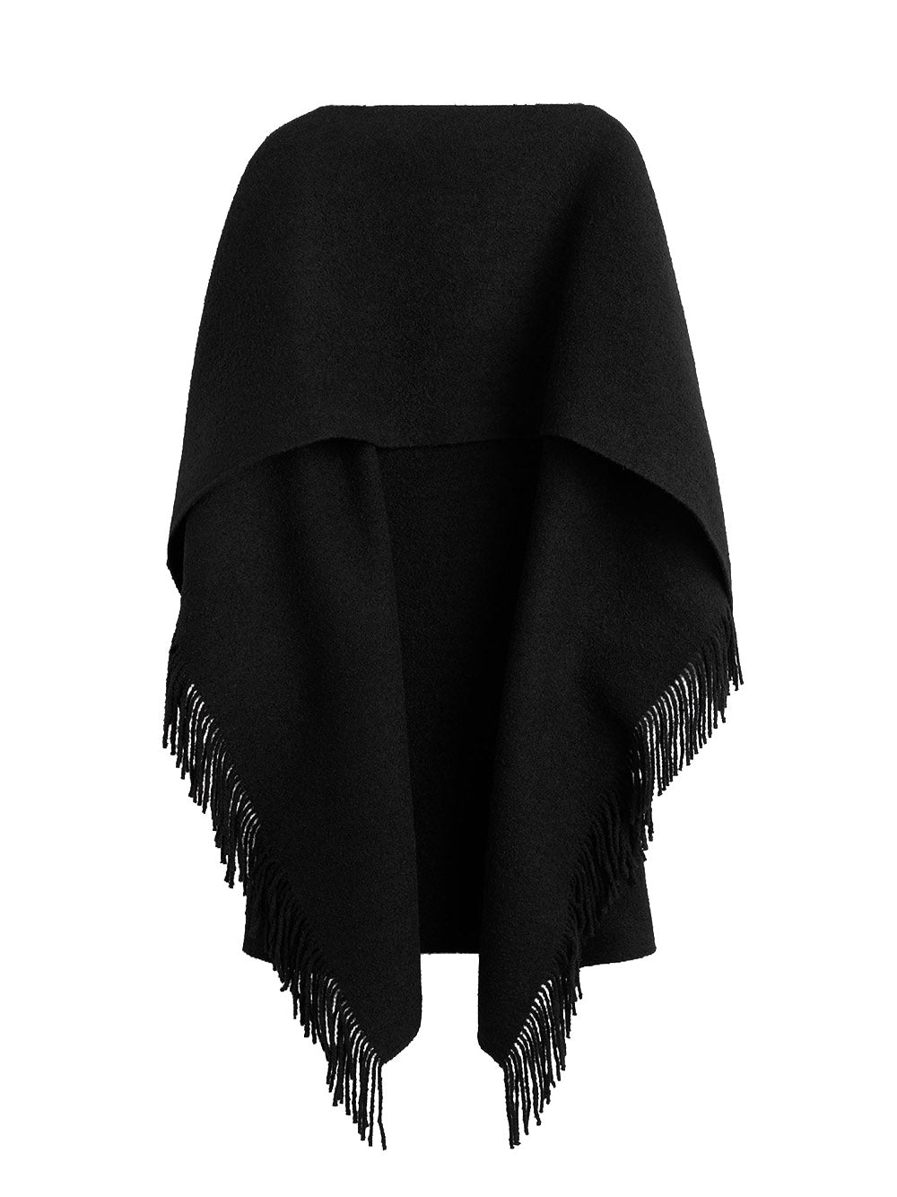 TOTEME-Fringe poncho-