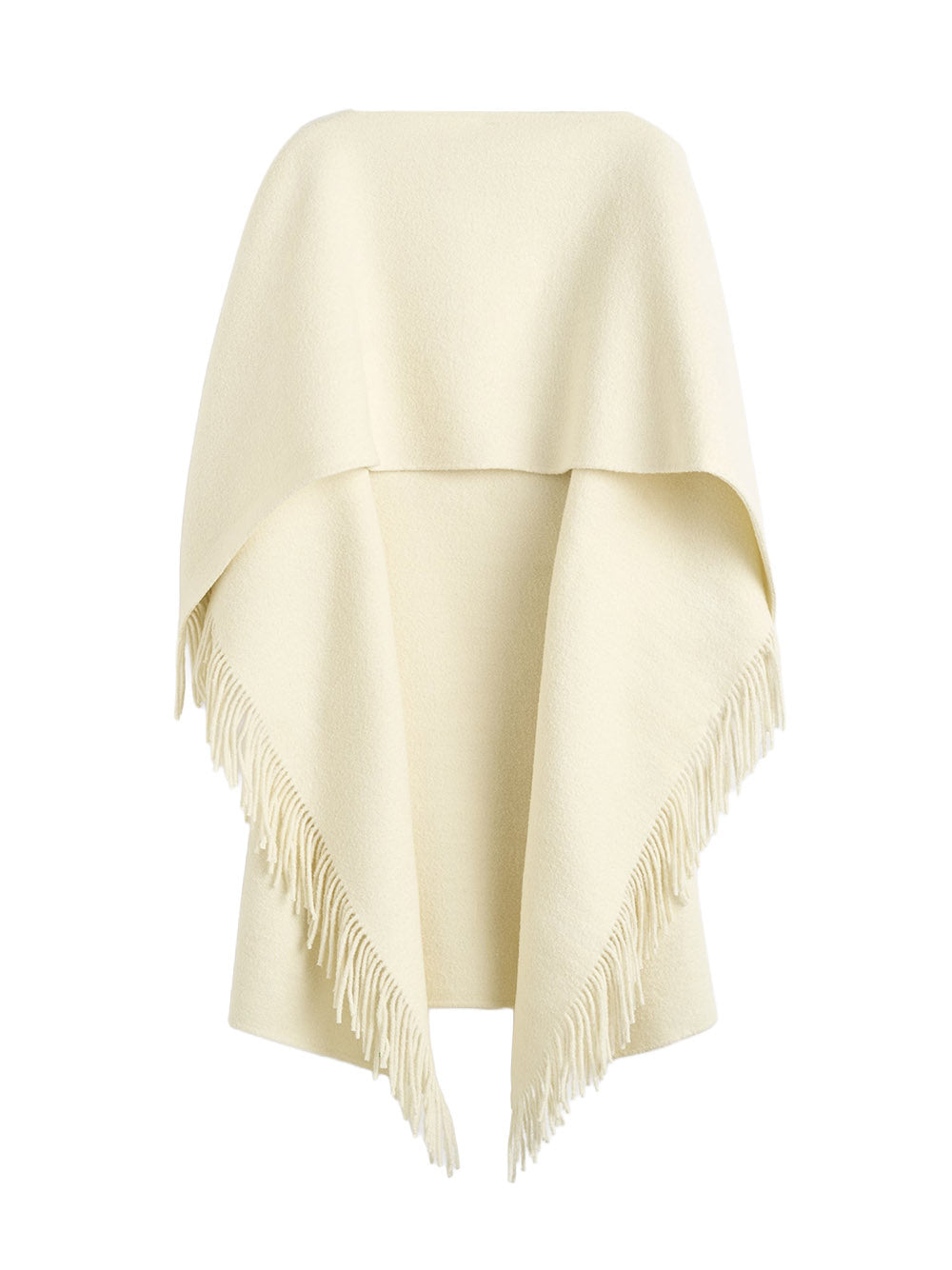 TOTEME-Fringe poncho-