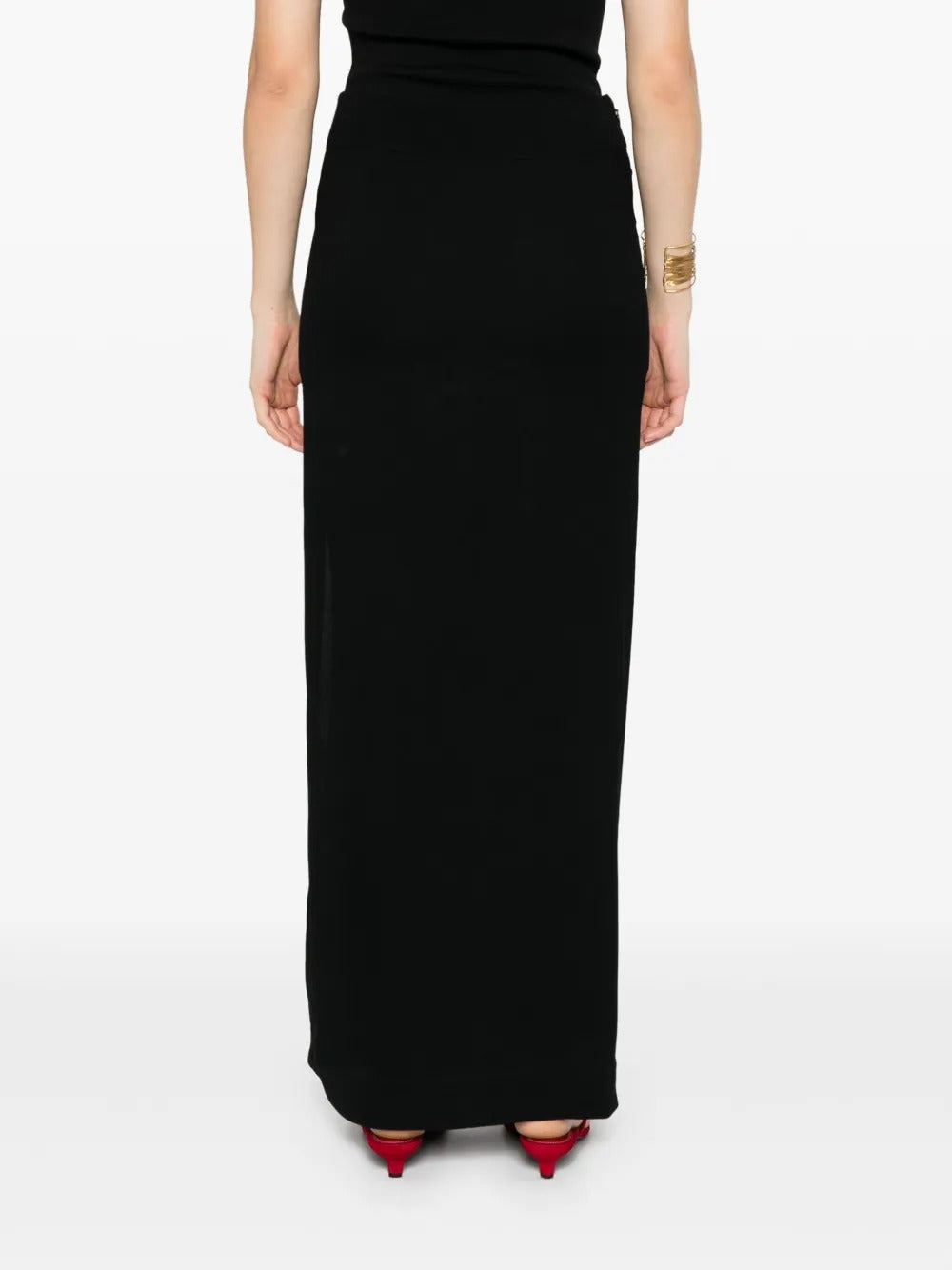 TOTEME-High Slit Skirt-
