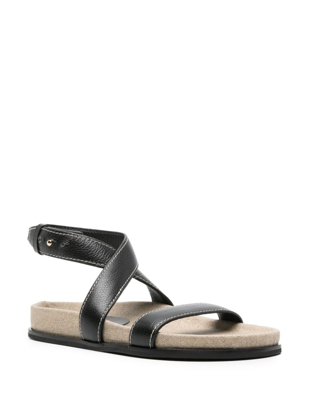 TOTEME-LEATHER CHUNKY SANDAL-