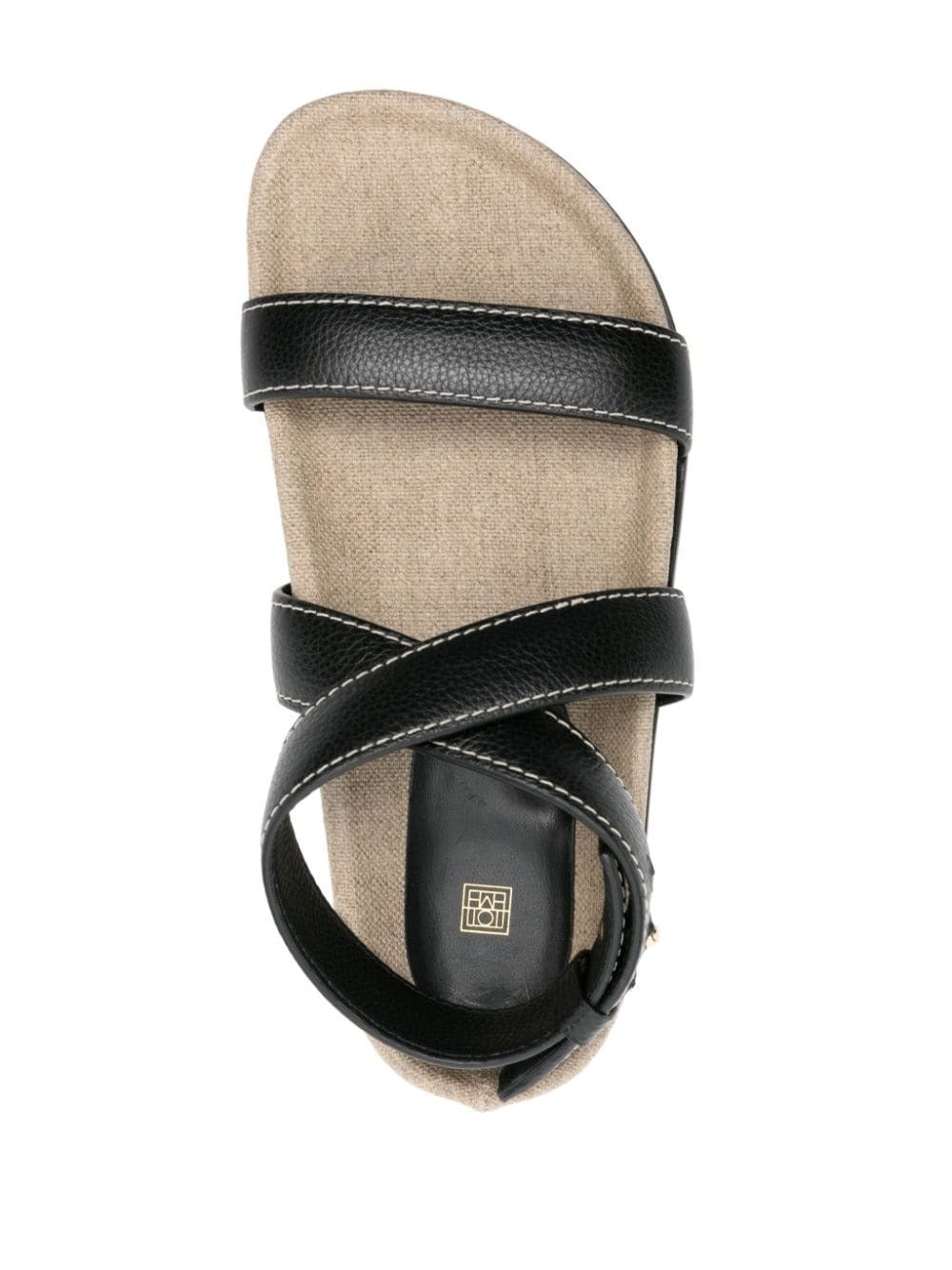 TOTEME-LEATHER CHUNKY SANDAL-