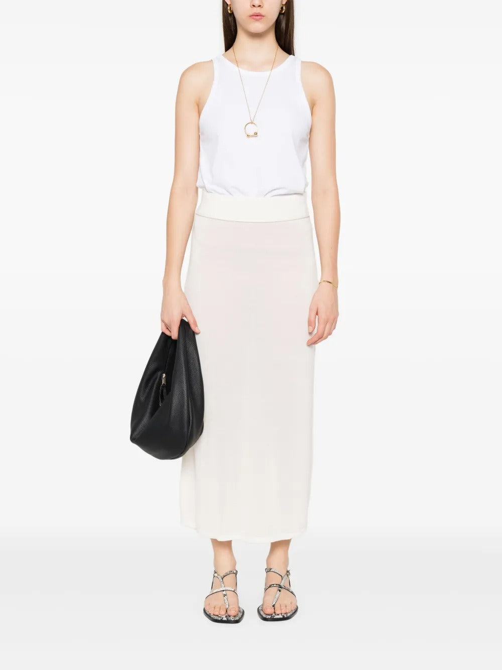 TOTEME-Long Knit Skirt-