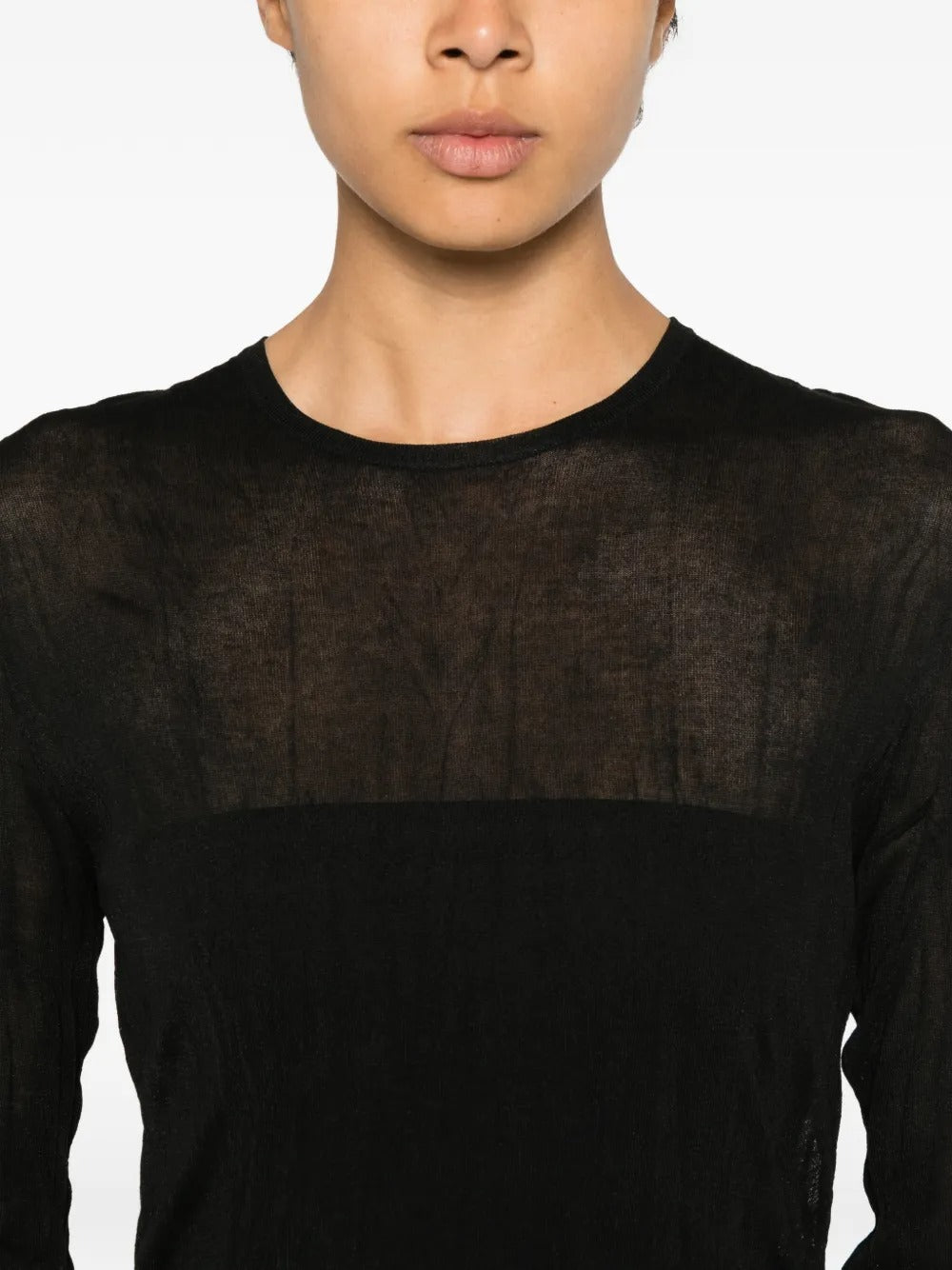 black jersey dress 3 4 sleeve Black Maxi Dress with 3/4 Sleeves | Black Long Dress main image 1