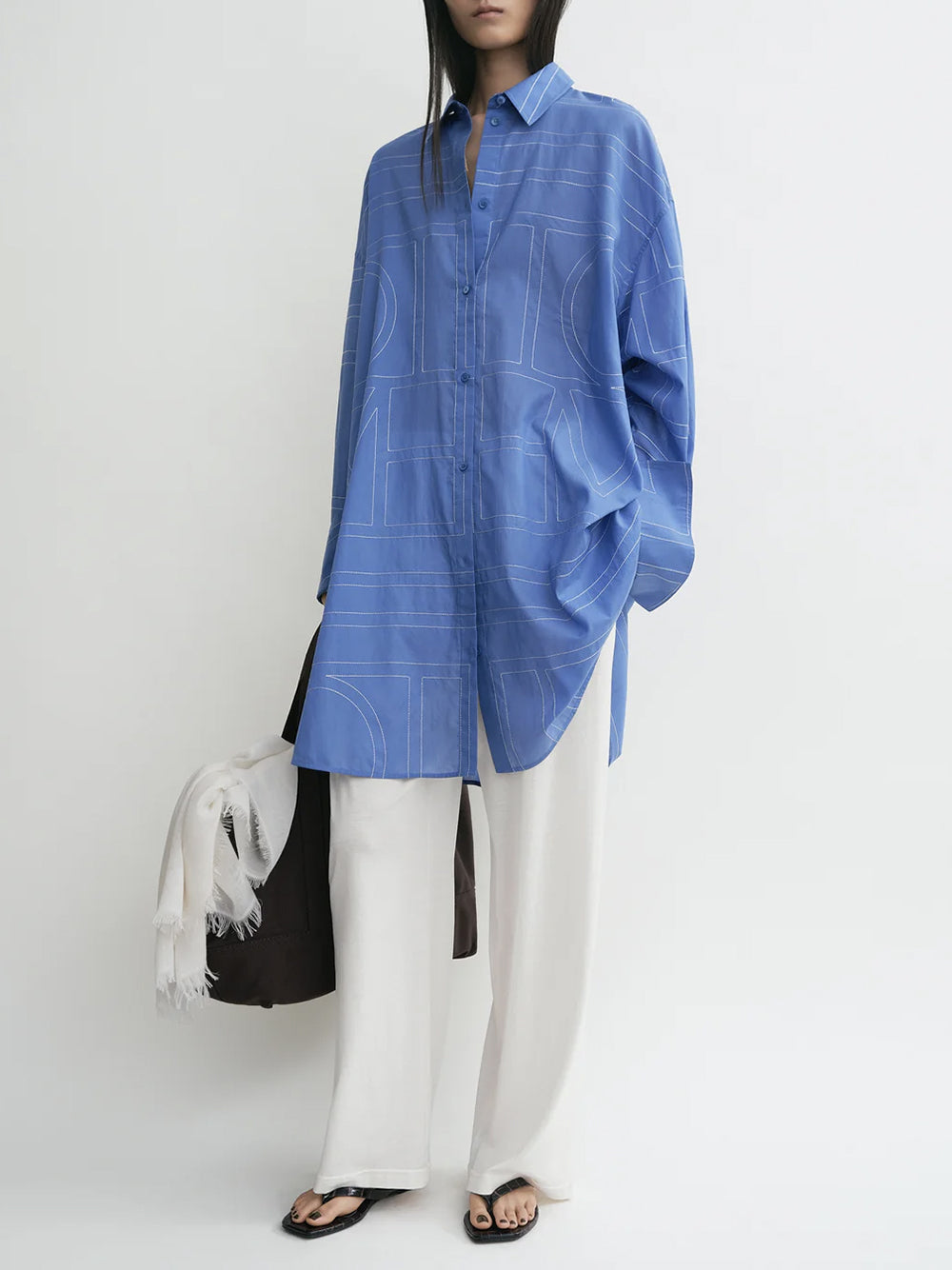 TOTEME-Long summer shirt-