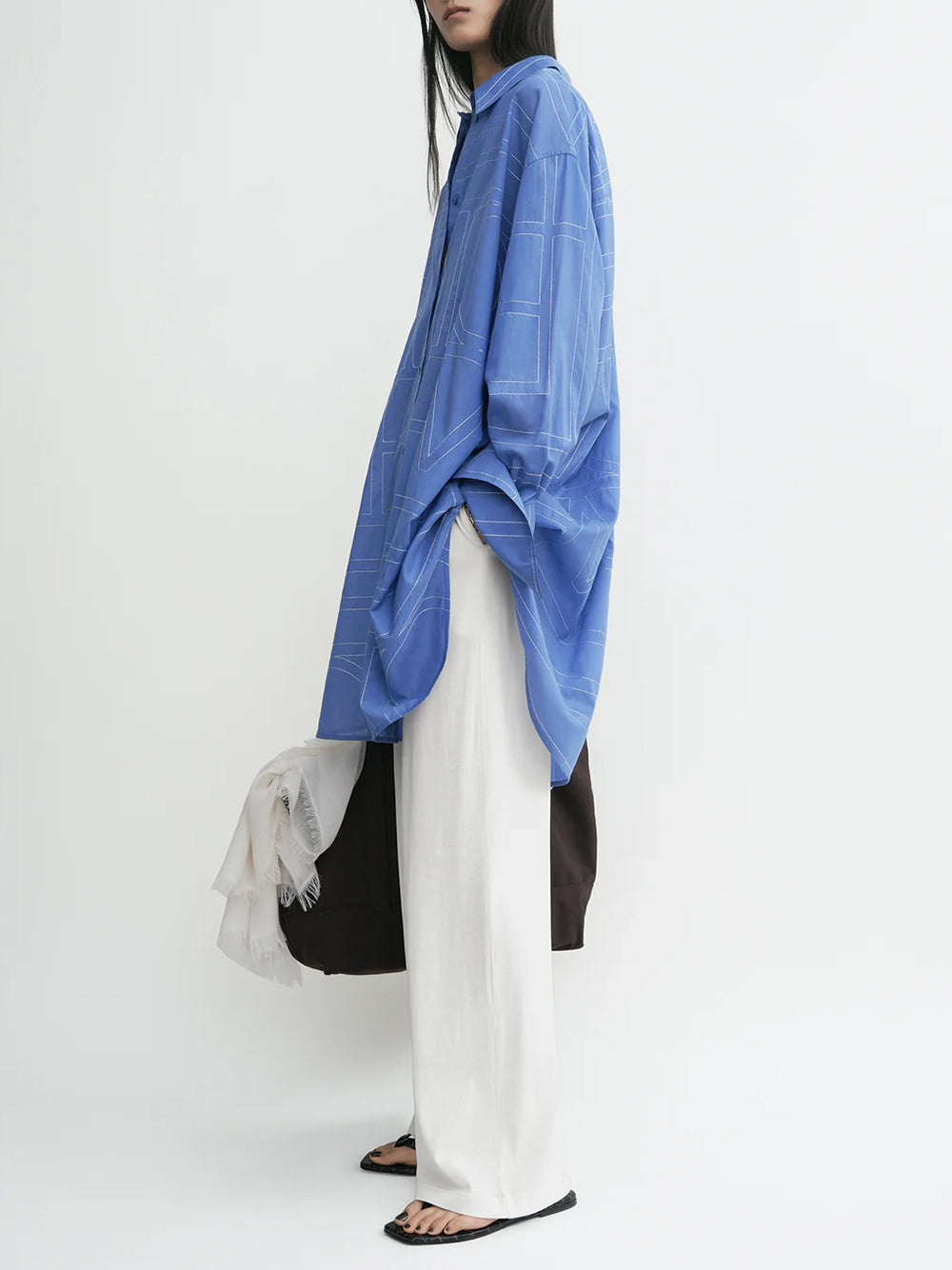 TOTEME-Long summer shirt-