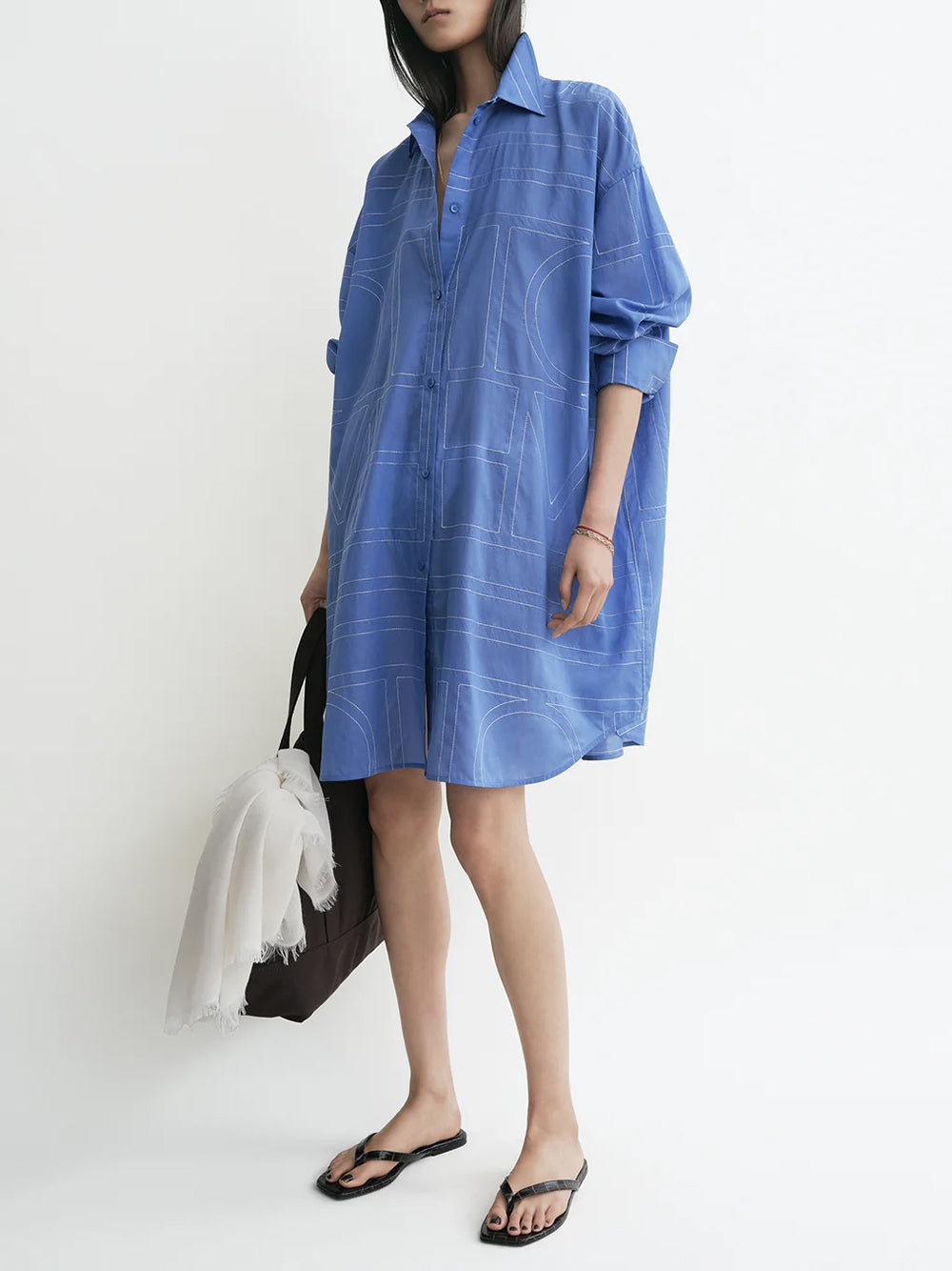 TOTEME-Long summer shirt-