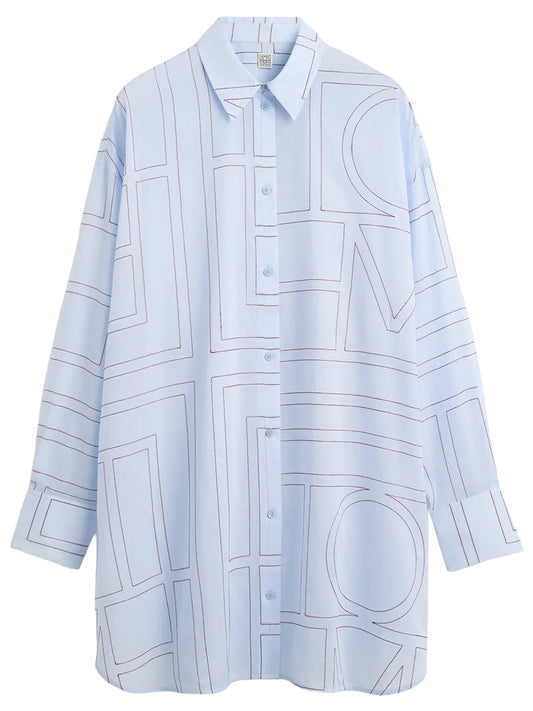 TOTEME-Long summer shirt-