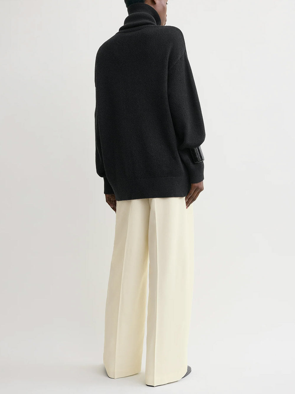 Longline turtleneck